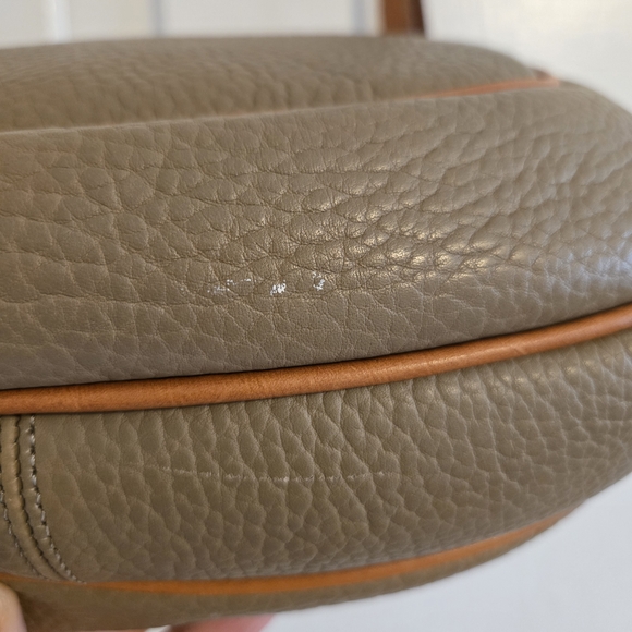 Dooney & Bourke Taupe and Tan Shoulder Bag - Picture 5 of 10